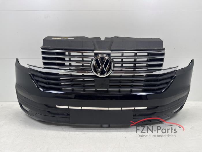 VW Transport T6.1 Voorbumper Chrome Grille Mistlampen 4PDC LC9X