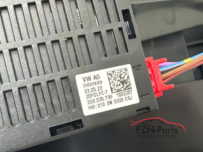 VW Transporter T6.1 Oplader Draadloos opladen USB 12v aansluiting