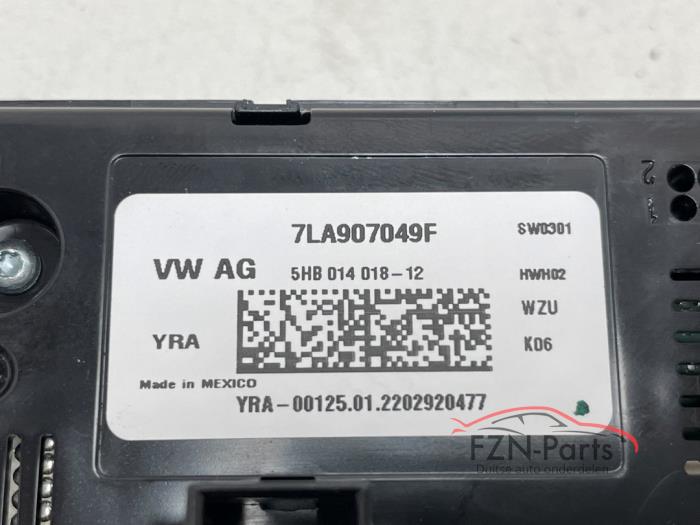 Kachel Bedieningspaneel Volkswagen Transporter (25204027)