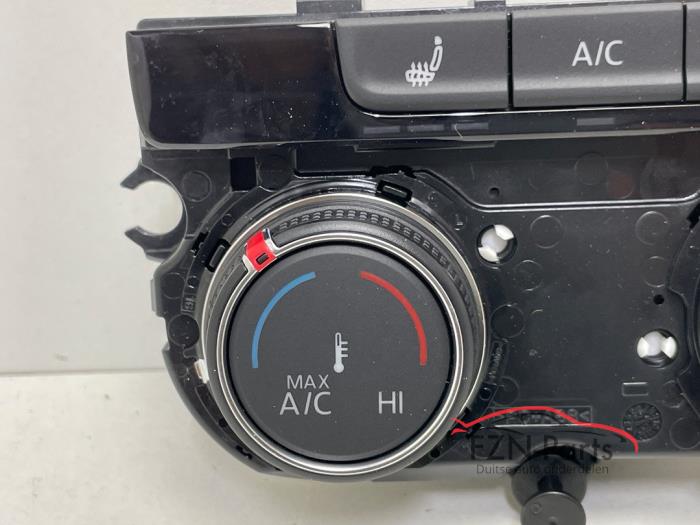 VW Transporter T6.1 Climatronic clima paneel kachelbediening