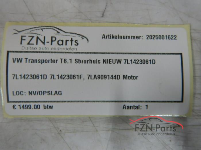 VW Transporter T6.1 Stuurhuis