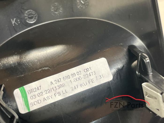 Mercedes-Benz GLA-Klasse H247 Inleg lijst Hoogglans zwart Dashboard