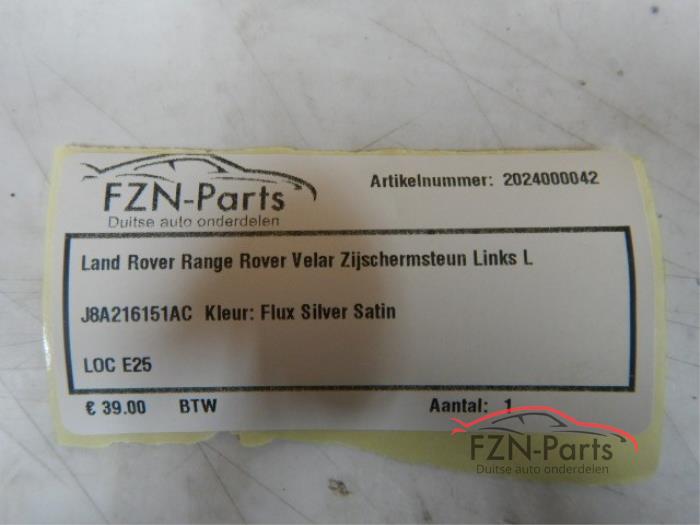 Land Rover Range Rover Velar Zijschermsteun Links L