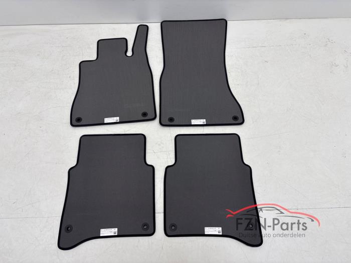 Mercede-Benz S-Klasse W223 AMG Mattenset voor en achter compleet Zwart