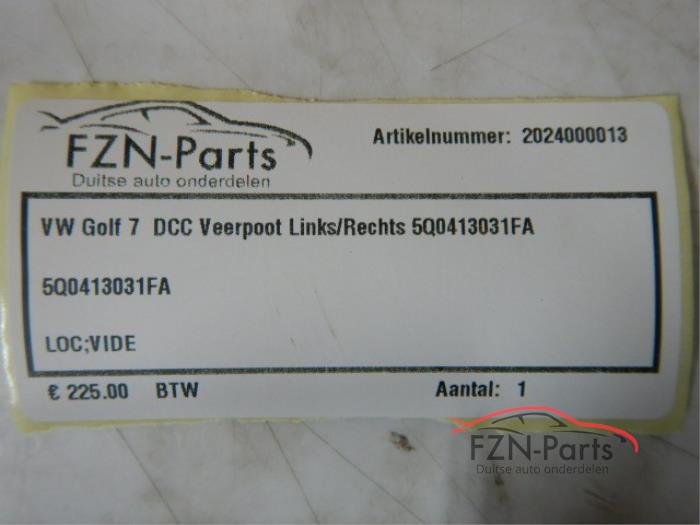 VW Golf 7 DCC Veerpoot Links/Rechts