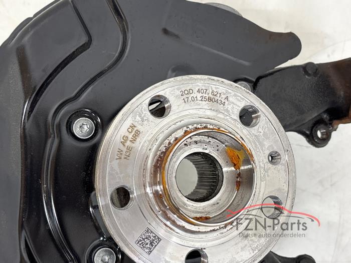 VW Polo 2G Wielophanging Fusee Veerpoot wiellager Links-voor