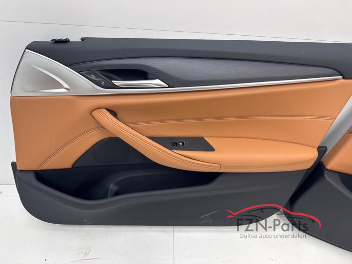 BMW 5-Serie G30 LCI Sport Interieur Leder Cognac Compleet