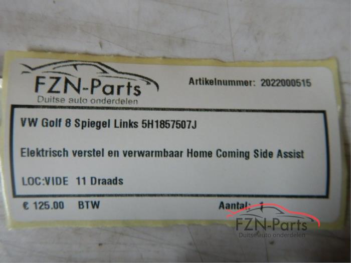 VW Golf 8 Spiegel Links
