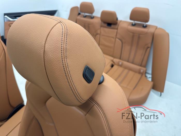 BMW 5-Serie G30 LCI Sport Interieur Leder Cognac Compleet