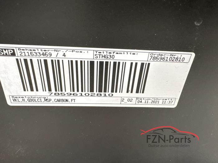 BMW 5-Serie G30 LCI Sedan Achterbumper 6PDC 461
