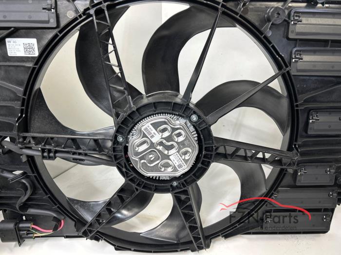 VW Golf 7 Ventilator Enkelfan + Koelluchtventilator + Behuizing