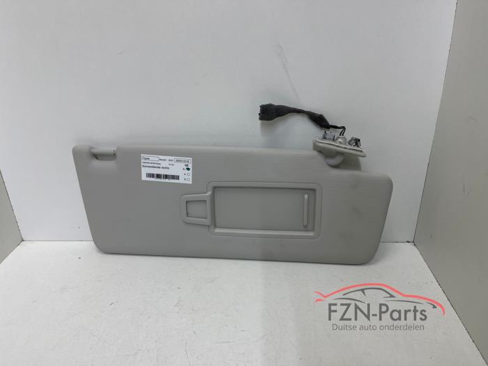 VW Tiguan 571 Zonneklep Links Wit