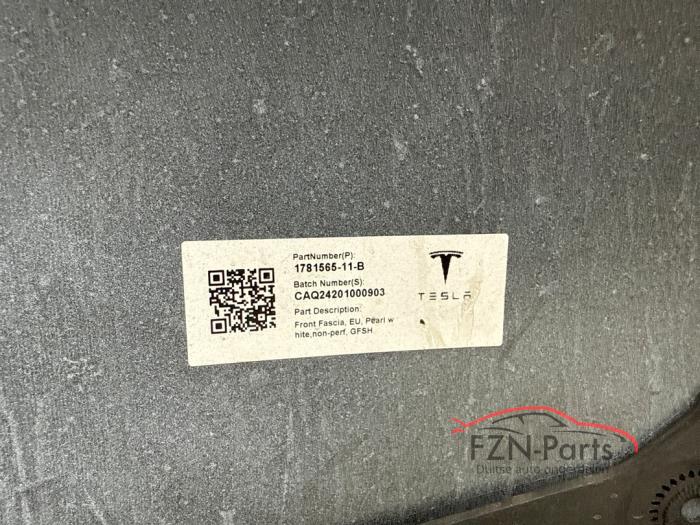 Tesla Model 3 Facelift Voorbumper