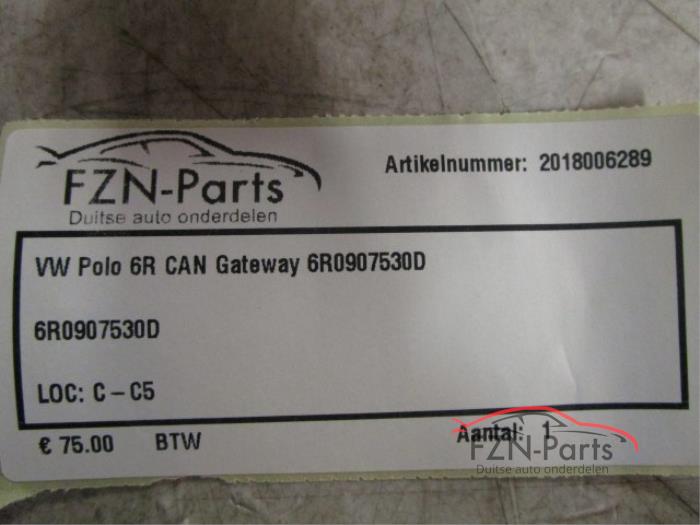 VW polo 6R CAN Gateway