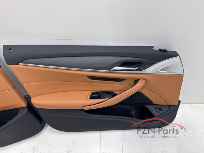 BMW 5-Serie G30 LCI Sport Interieur Leder Cognac Compleet