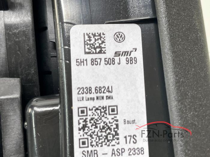 VW Golf 8 Spiegel rechts Kaal Side-assist ( Zij buiten )