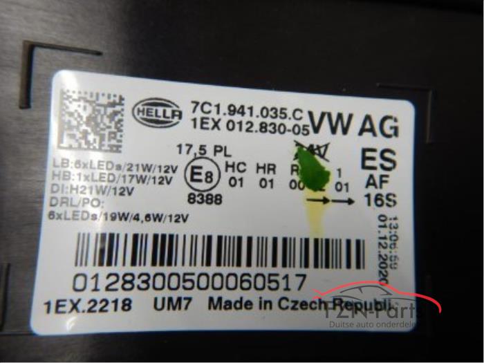 VW Crafter 7C koplamp L Links