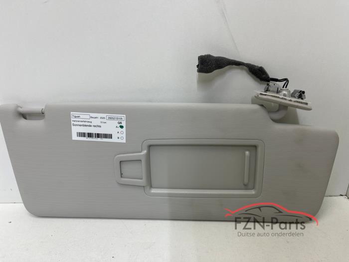 VW Tiguan 571 Zonneklep Links Wit