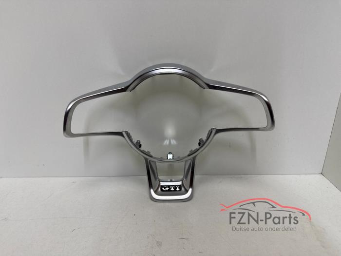 VW Polo 2G GTI Steering Wheel Insert Chrome